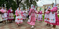 ЦЕНТР НАРОДНОГО ТВОРЧЕСТВА | В Комсомольском районе состоялся фестиваль обрядов и традиций «Несĕлсен сăвапĕ» (Связь поколений)