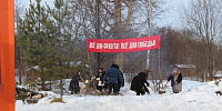 В Шумерлинском районе состоялся торжественный митинг, по случаю открытия памятной Стеллы посвященной трудовой доблести строителей Сурского и Казанского оборонительных рубежей 