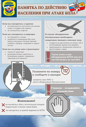 Правила поведения при атаке БПЛА