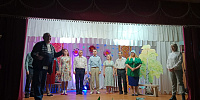 Народный театр выступил в Старочукальском сельском доме культуры со спектаклем «Ылтан керу».