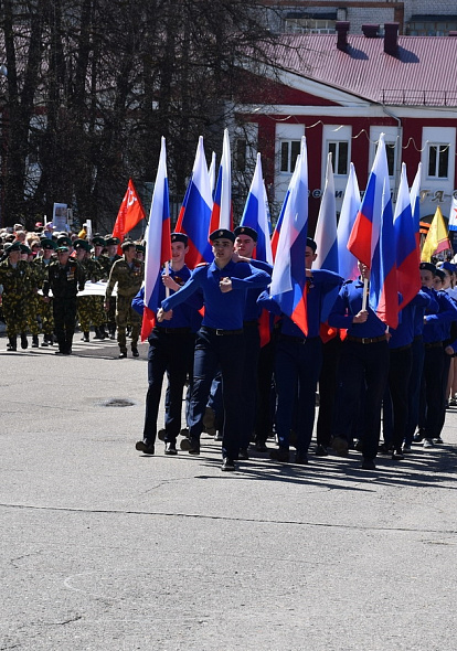 ДК "ВОСХОД" г.ШУМЕРЛЯ ПАРАД ПОБЕДЫ 9 МАЯ