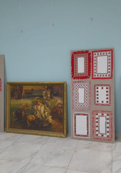 ЦЕНТР НАРОДНОГО ТВОРЧЕСТВА │Команда проекта «Знаки рода: платки-обереги» активно готовит экспозицию выставки