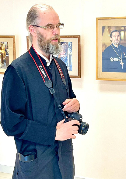 Персональная выставка церковного фотографа диакона Андрея Амирханяна, (телеканал "Союз")