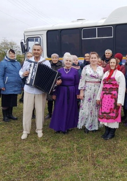 ЦЕНТР НАРОДНОГО ТВОРЧЕСТВА | Автоклуб Аликовского округа посетил деревни Питишевского территориального отдела